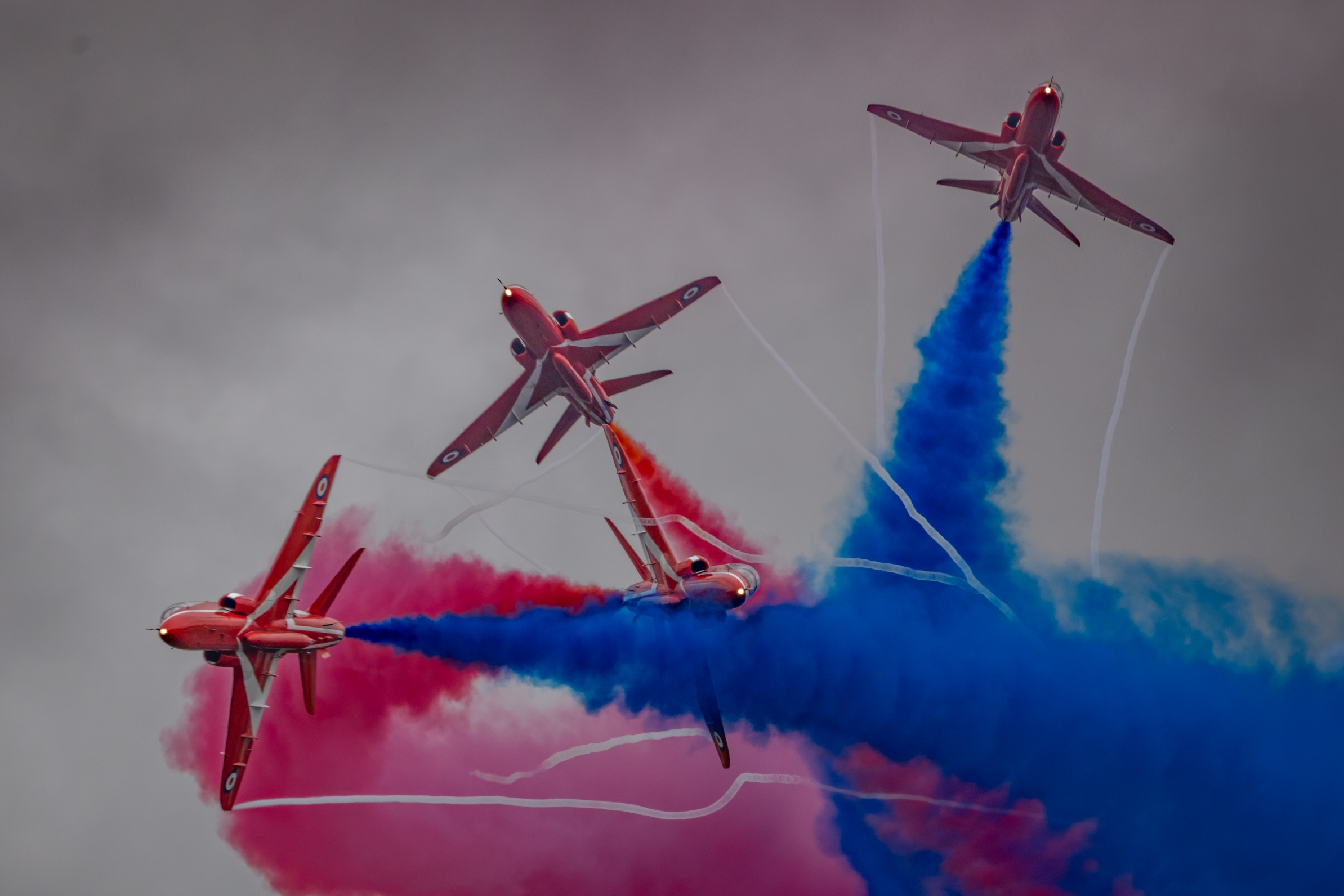 Red Arrows at Clacton Airshow 2025