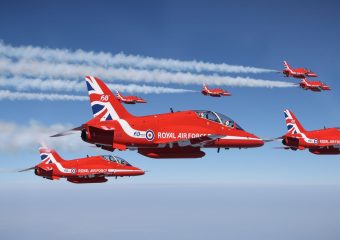OFFICIAL RAF-RED-ARROWS-20240411-239-Transit-to-Zadar-via-Lyon