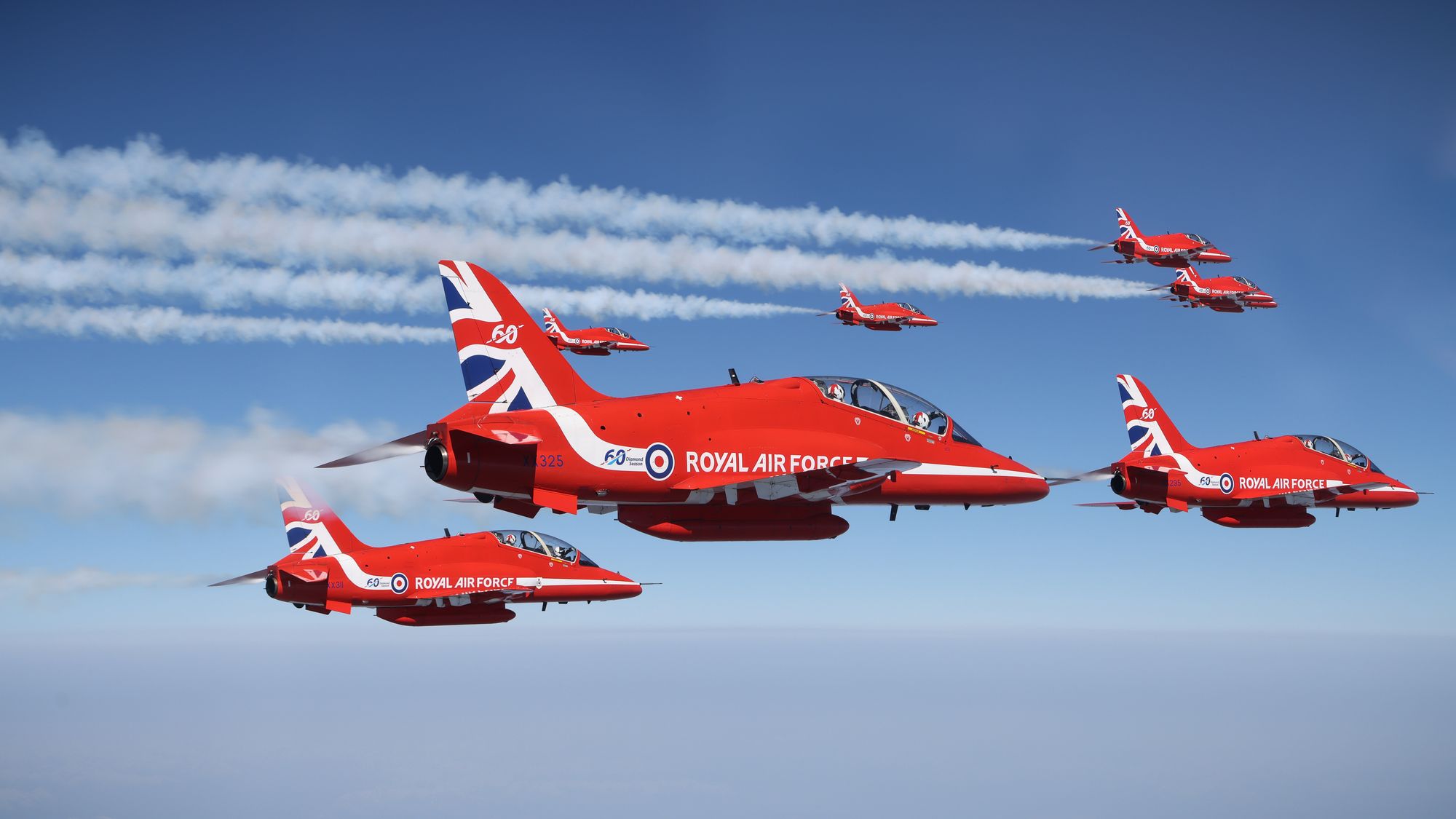 OFFICIAL RAF-RED-ARROWS-20240411-239-Transit-to-Zadar-via-Lyon